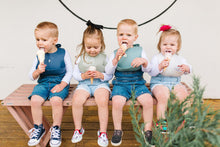 Load image into Gallery viewer, Silicone Food Bib - Blue