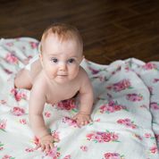 Charger l'image dans la galerie, Muslin Swaddle Blanket - Posies