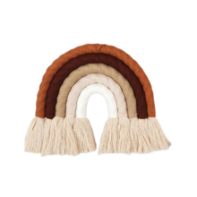 Load image into Gallery viewer, Rainbow Macrame Wall Decor - Cream