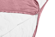 Load image into Gallery viewer, Bamboo + Merino Sleep Sack - Rose Pink TOG 1.0