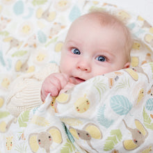 Load image into Gallery viewer, Muslin Swaddle Blanket - Jungle
