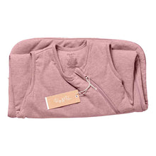 Load image into Gallery viewer, Bamboo + Merino Sleep Sack - Rose Pink TOG 1.0