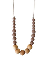 Load image into Gallery viewer, The Landon - Desert Taupe Teething Necklace