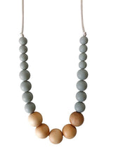 Load image into Gallery viewer, The Landon - Grey Teething Necklace