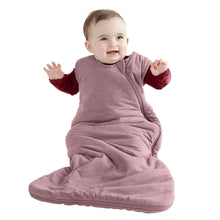 Load image into Gallery viewer, Bamboo + Merino Sleep Sack - Rose Pink TOG 1.0