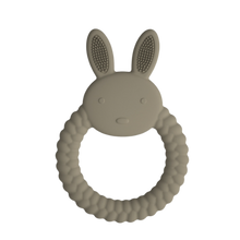 Load image into Gallery viewer, Silicone Bunny Teether - Sage
