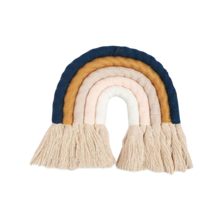 Load image into Gallery viewer, Rainbow Macrame Wall Decor - Cool Blue
