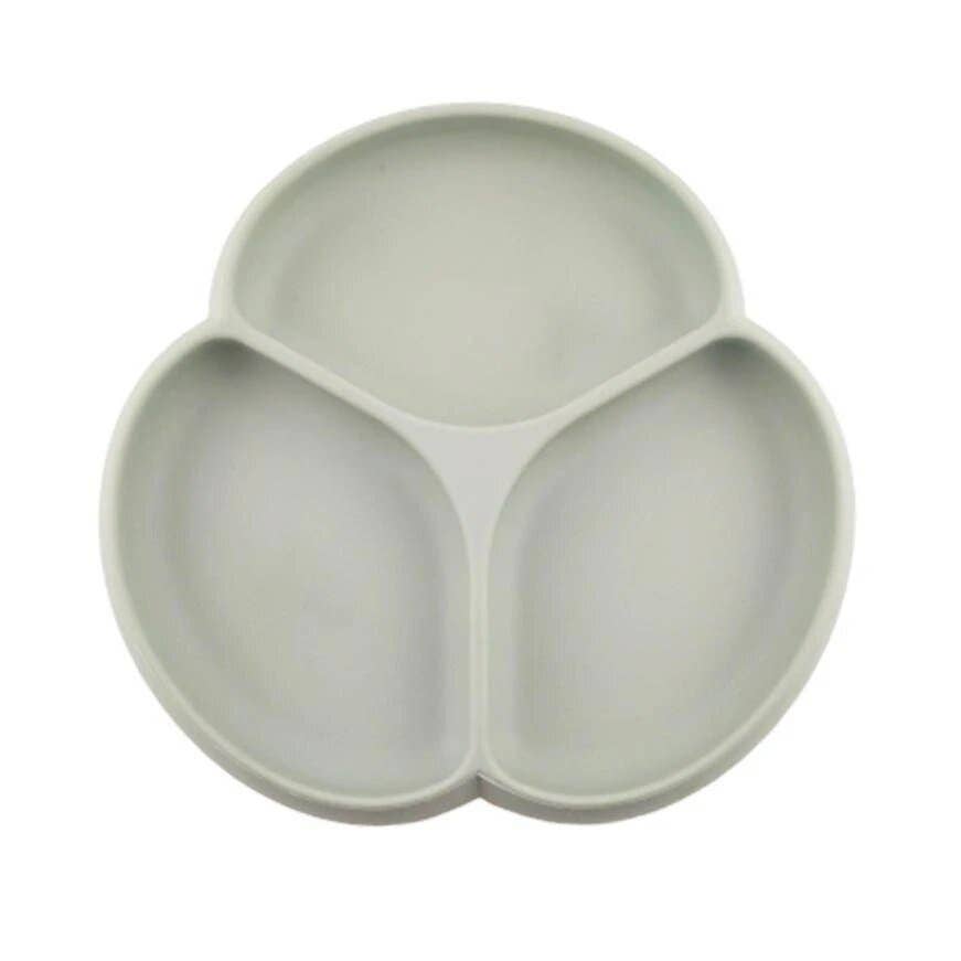Silicone Suction Plates - Sage