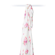 Load image into Gallery viewer, Muslin Swaddle Blanket - Posies
