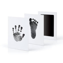 Load image into Gallery viewer, Mess-Free Baby Hand and Footprint Keepsake Kit
