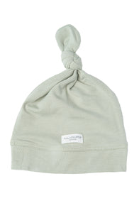 Top Knot Hat - Sage